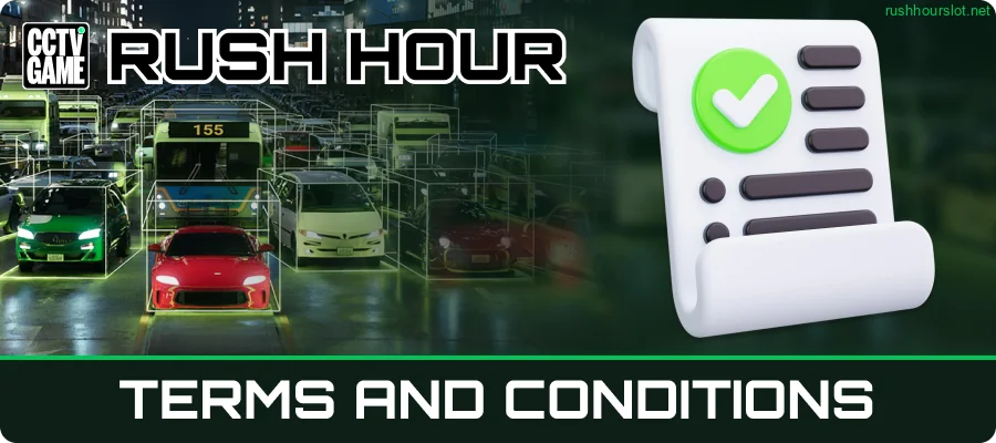 Rush Hour website rules