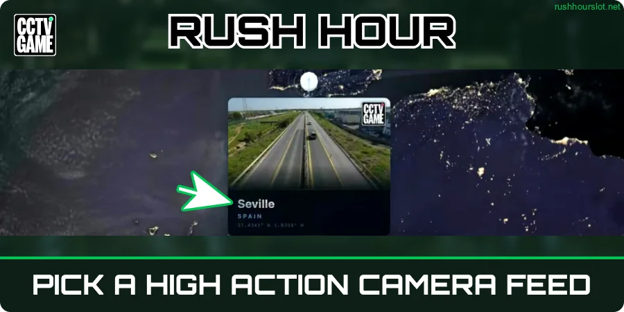 Select a camera view in Rush Hour